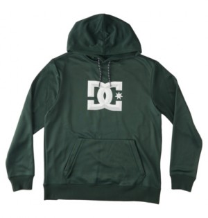 Fleece DC Shoes Snowstar Technical Panske Tmavo Zelene | DC-4786253