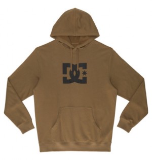 Mikina s Kapucnou DC Shoes DC Star Panske Zelene | DC-0576831