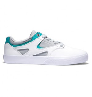 Skate Topanky DC Shoes Jk V 0Waste Panske Biele Zelene | DC-7936524