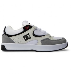 Skate Topanky DC Shoes Kalynx Zero Panske Siva Čierne Biele | DC-3726540