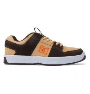 Skate Topanky DC Shoes Lynx Zero S Panske Hnede Hnede Oranžové | DC-2786513