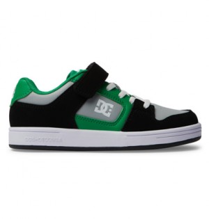 Skate Topanky DC Shoes Manteca 4 V Detske Čierne Zelene | DC-8061425