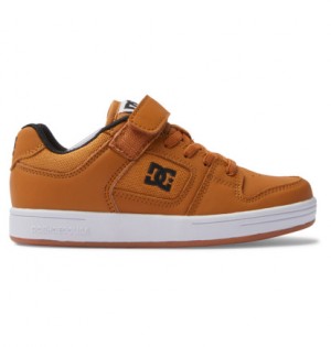 Skate Topanky DC Shoes Manteca 4 V Detske Hnede Čierne | DC-7802963