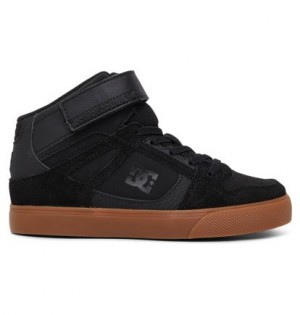 Skate Topanky DC Shoes Pure High-Top EV Detske Čierne | DC-8930264