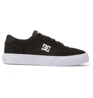 Skate Topanky DC Shoes Teknic Lace Up Detske Čierne Biele | DC-5961340