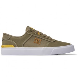 Skate Topanky DC Shoes Teknic S Panske Olivovo Zelená | DC-4593821