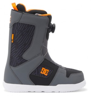 Snowboardové Topánky DC Shoes Phase BOA® Panske Siva Čierne Oranžové | DC-7320498