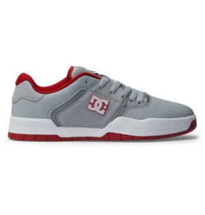 Tenisky DC Shoes Central Panske Siva Červené | DC-9075142