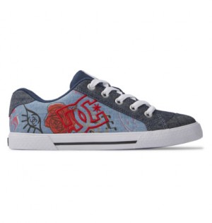 Tenisky DC Shoes Chelsea Damske Tmavo Modre | DC-7652109