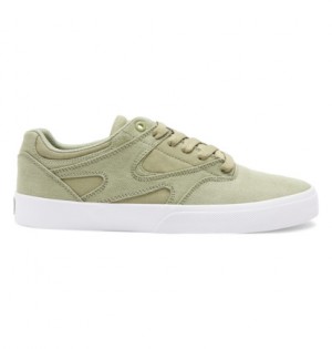 Tenisky DC Shoes Kalis Vulc Panske Olivovo Zelená | DC-7523016