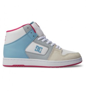 Tenisky DC Shoes Manteca 4 Hi Damske Modre Ruzove | DC-9076385