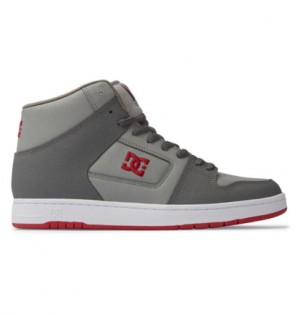 Tenisky DC Shoes Manteca 4 Hi Panske Biele Siva Oranžové | DC-6350217