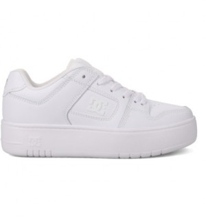 Tenisky DC Shoes Manteca 4 Platform Damske Biele Biele | DC-2980153