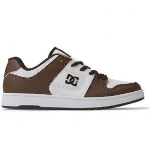 Tenisky DC Shoes Manteca 4 Sn Panske Biele Hnede | DC-8356072