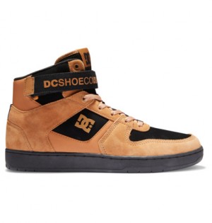 Tenisky DC Shoes Pensford Hi High-Top Panske Hnede Čierne | DC-2108493