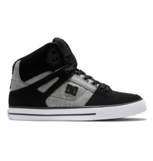 Tenisky DC Shoes Pure High-Top Panske Čierne | DC-5619482