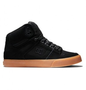 Tenisky DC Shoes Pure High-Top Panske Čierne | DC-5073482