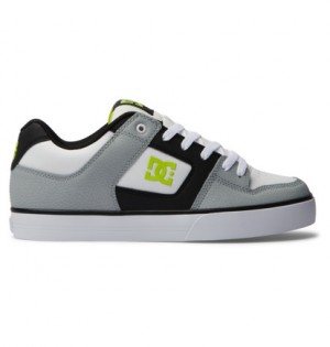 Tenisky DC Shoes Pure Panske Biele Svetlo Zelene | DC-2197830