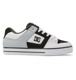 Tenisky DC Shoes Pure Panske Biele Čierne Zelene | DC-4057829