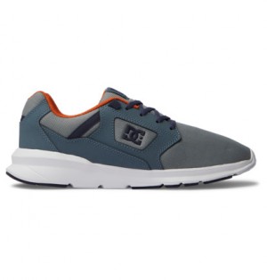 Tenisky DC Shoes Skyline Lightweight Panske Siva Modre Siva | DC-2179084