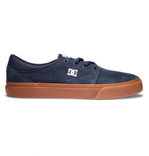 Tenisky DC Shoes Trase Suede Panske Námornícka Modrá | DC-2981564