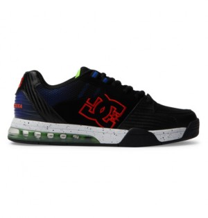 Tenisky DC Shoes Versatile Le Panske Čierne Červené Modre | DC-2584076