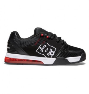 Tenisky DC Shoes Versatile Panske Čierne Biele Červené | DC-2581436