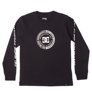 Tricko DC Shoes DC Corpo Long Sleeve Detske Čierne | DC-6274913