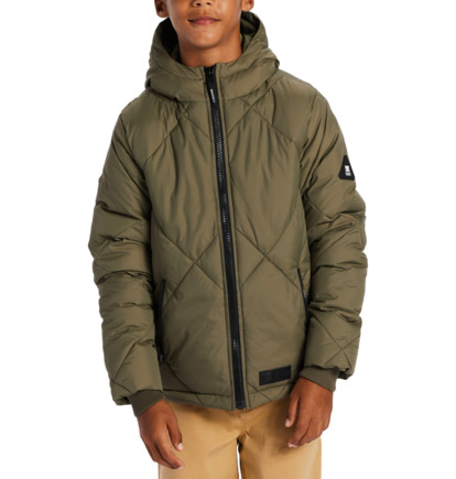 Bundy DC Shoes Passage Puffer Detske Hnede | DC-0126743