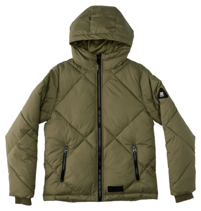 Bundy DC Shoes Passage Puffer Detske Hnede | DC-0126743