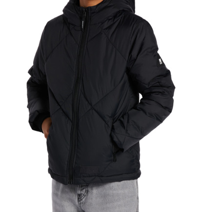 Bundy DC Shoes Passage Puffer Detske Čierne | DC-0436985