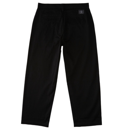 Chino Nohavice DC Shoes Worker Baggy Panske Čierne | DC-5291804