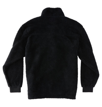 Fleece DC Shoes Avalon Mock Neck Panske Čierne | DC-9751840