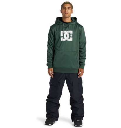 Fleece DC Shoes Snowstar Technical Panske Tmavo Zelene | DC-4786253