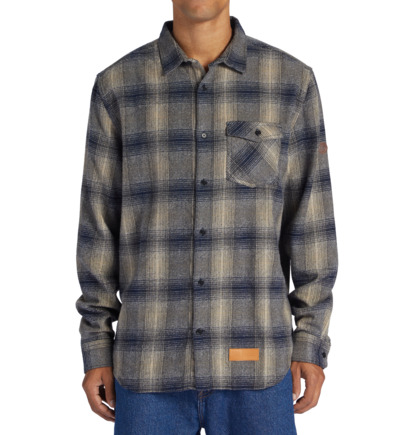 Košeľa S Dlhým Rukávom DC Shoes Marshal Flannel Panske Modre | DC-5428967