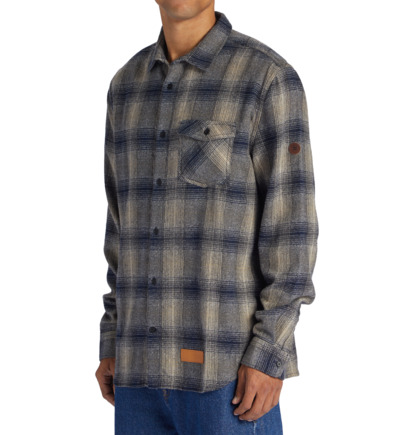 Košeľa S Dlhým Rukávom DC Shoes Marshal Flannel Panske Modre | DC-5428967