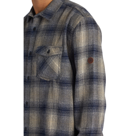 Košeľa S Dlhým Rukávom DC Shoes Marshal Flannel Panske Modre | DC-5428967