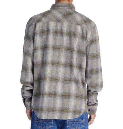 Košeľa S Dlhým Rukávom DC Shoes Marshal Flannel Panske Hnede | DC-9275361