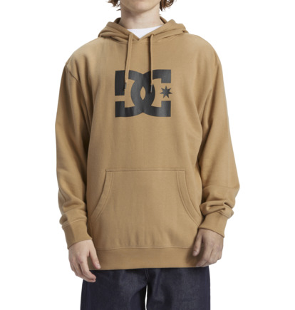 Mikina s Kapucnou DC Shoes DC Star Panske Hnedožltý | DC-6175843