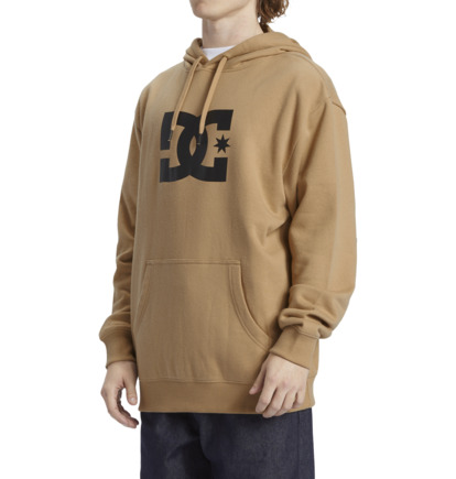 Mikina s Kapucnou DC Shoes DC Star Panske Hnedožltý | DC-6175843