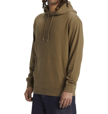 Mikina s Kapucnou DC Shoes Highland Pullover Panske Zelene | DC-0531269