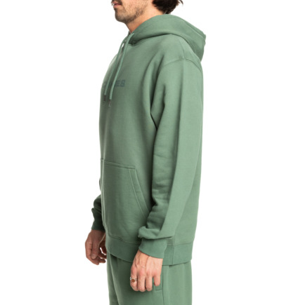 Mikina s Kapucnou DC Shoes In Between Pullover Panske Tmavo Zelene | DC-9142356