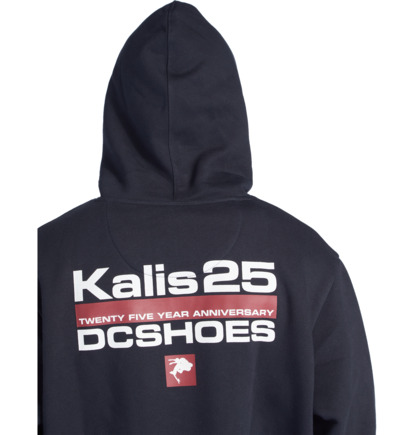 Mikina s Kapucnou DC Shoes Kalis 25 Panske Čierne | DC-5617420