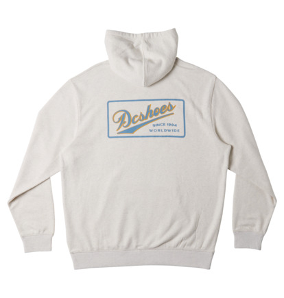 Mikina s Kapucnou DC Shoes The Classic Pullover Panske Biele | DC-9048126