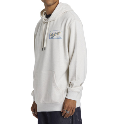 Mikina s Kapucnou DC Shoes The Classic Pullover Panske Biele | DC-9048126