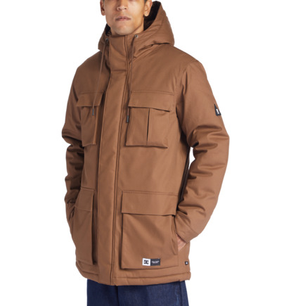 Parka DC Shoes Maybury Panske Hnede | DC-9710458