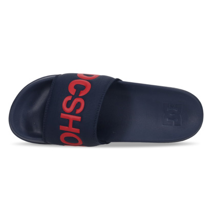 Sandale DC Shoes DC Slide Panske Námornícka Modrá Červené | DC-0273864