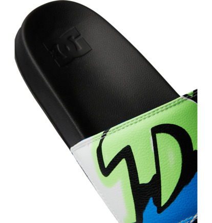 Sandale DC Shoes DC Slide Panske Čierne | DC-2610874