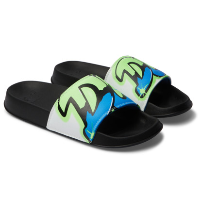 Sandale DC Shoes DC Slide Panske Čierne | DC-2610874