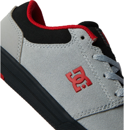 Skate Topanky DC Shoes Crisis 2 Detske Siva Červené | DC-9260734